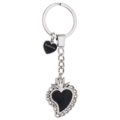 Heart keychain fretwork decor