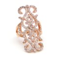 Ring with cz