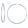 Circles earrings with hidden backing