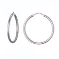 Circles earrings with hidden backing