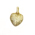 Silver heart pendant
