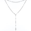 Silver rosary