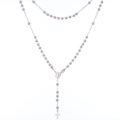 Silver rosary