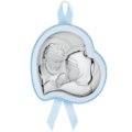 Cradle medallion holy family