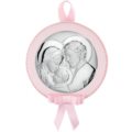 Cradle medallion holy family