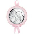 Cradle medallion holy family
