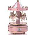 Carousel with rocking horses
