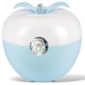 Apple lamp with teddy bear