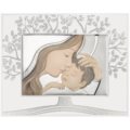 Maternity on white panel