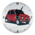 Table clock red 500
