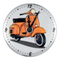 Table clock orange vespa