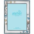 Baby photoframe teddy & rabbit