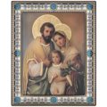 Holy family golden foil