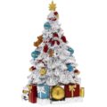 Christmas tree with musical box