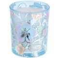 Glass with scented candle