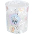 Glass with scented candle
