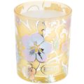 Glass with scented candle