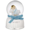 Musical box angel on rocking horse