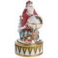 Carillon babbo natale mappamondo