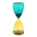 Hourglass yellow and blue