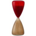 Hourglass red and grey
