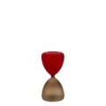 Satin hourglass red