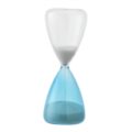 Hourglass transparent and light blue