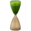 Hourglass green and grey