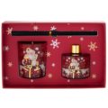 Gift box santa claus