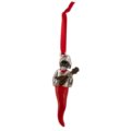 Lucky horn pulcinella with mandolin
