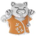 Silver maneki neko