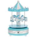 Carousel with musical box