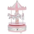 Carousel with musical box