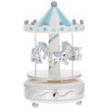 Carousel with musical box