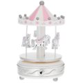 Carousel with musical box
