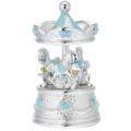 Carousel with musical box