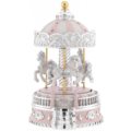 Carousel with musical box
