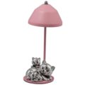 Table lamp kittens