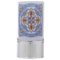 Lamp blue majolica