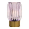 Glass table lamp