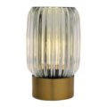 Glass table lamp