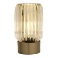 Glass table lamp