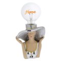 Mini lamp woman bust