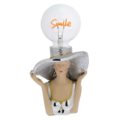 Mini lamp woman bust