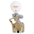 Mini lamp woman bust