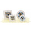 Table clocks majolica