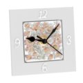 Squared clock flowers