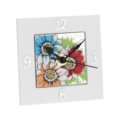 Squared clock sunflowers