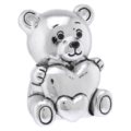 Bear cub with hearts