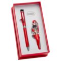 Penna con corno porta fortuna